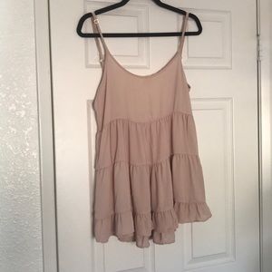 Brandy Melville John Galt  blush pink Jada dress